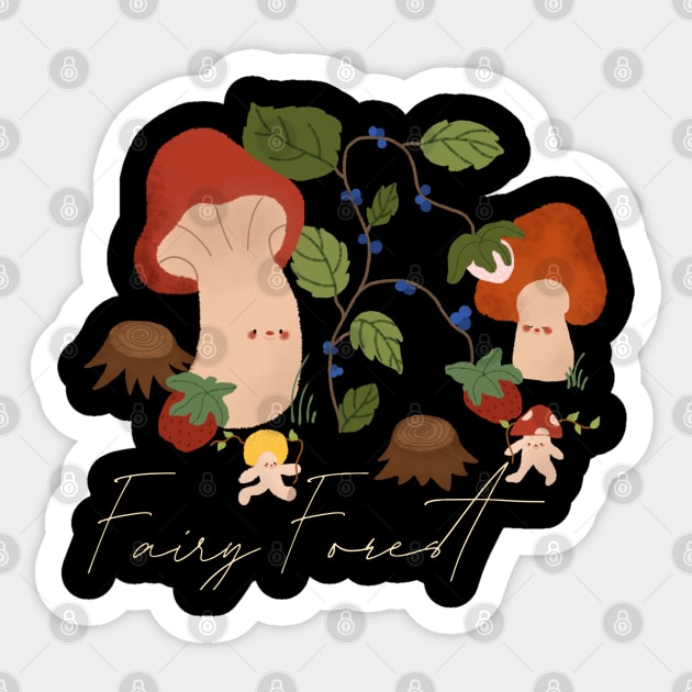 mushuy forest Sticker by briclyn Forest